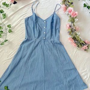 GAP DEMIN-LIKE SUMMER DRESS👖👗💙 SIZE 0